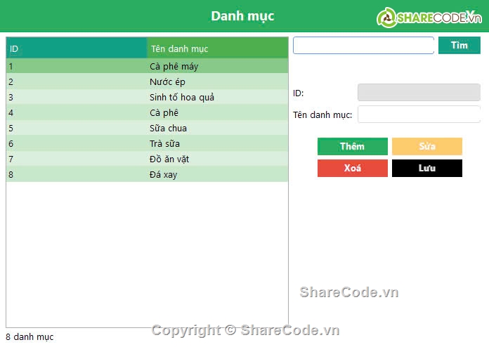 quản lý,.NET,cà phê,winform c#,source code,đề án bài tập lớn